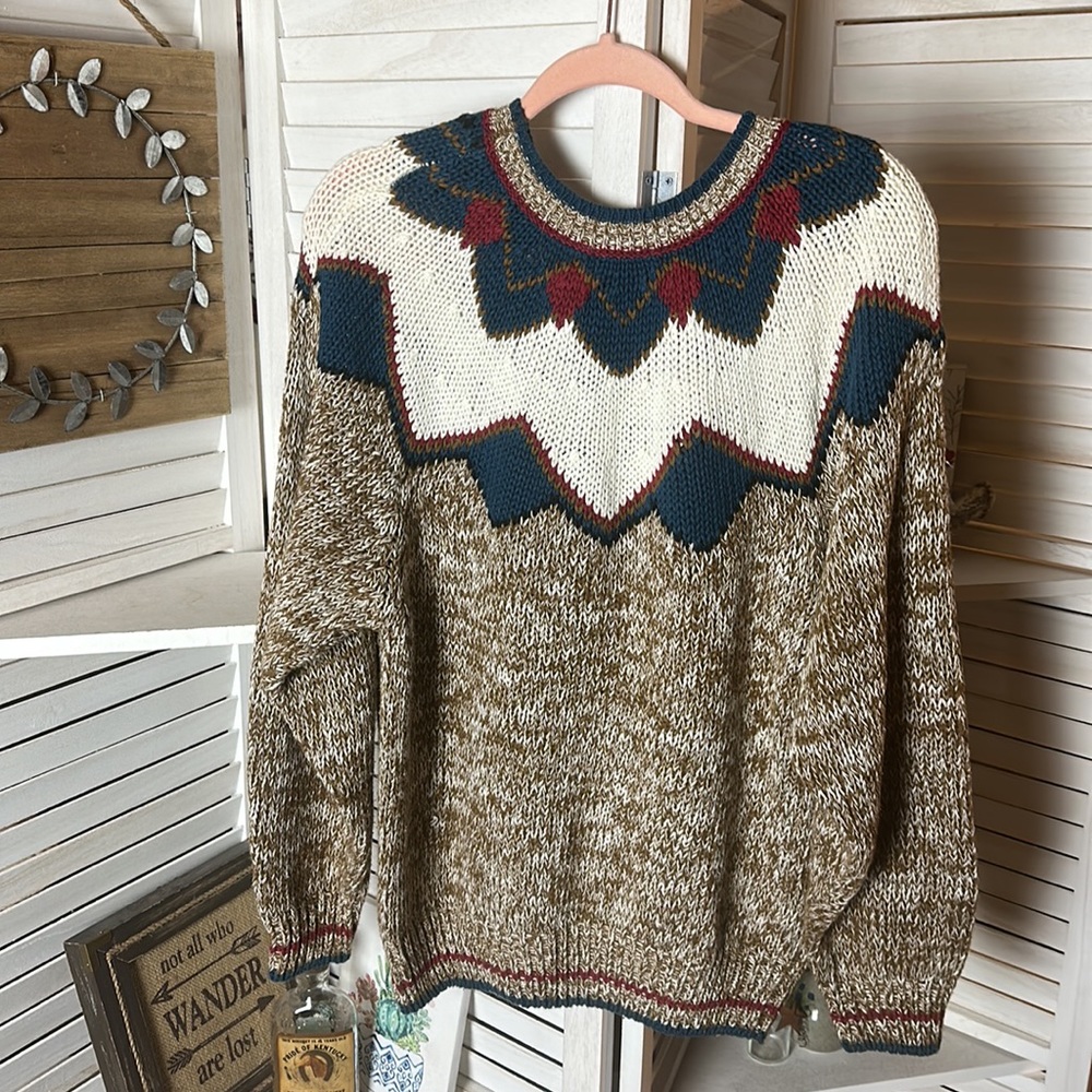 Vintage Tamaridge Knit Sweater Cotton Blend - Picture 5 of 6